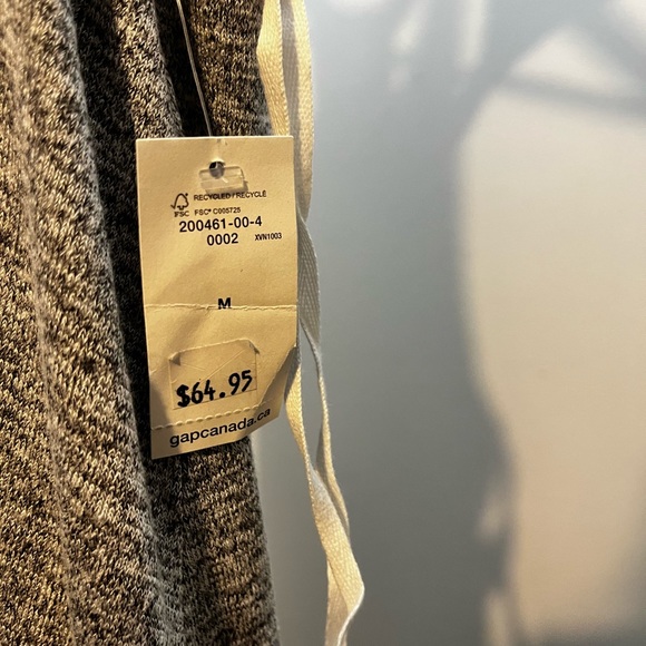 Gap Grey Knit Summer Maxi Dress NWT - Picture 3 of 4